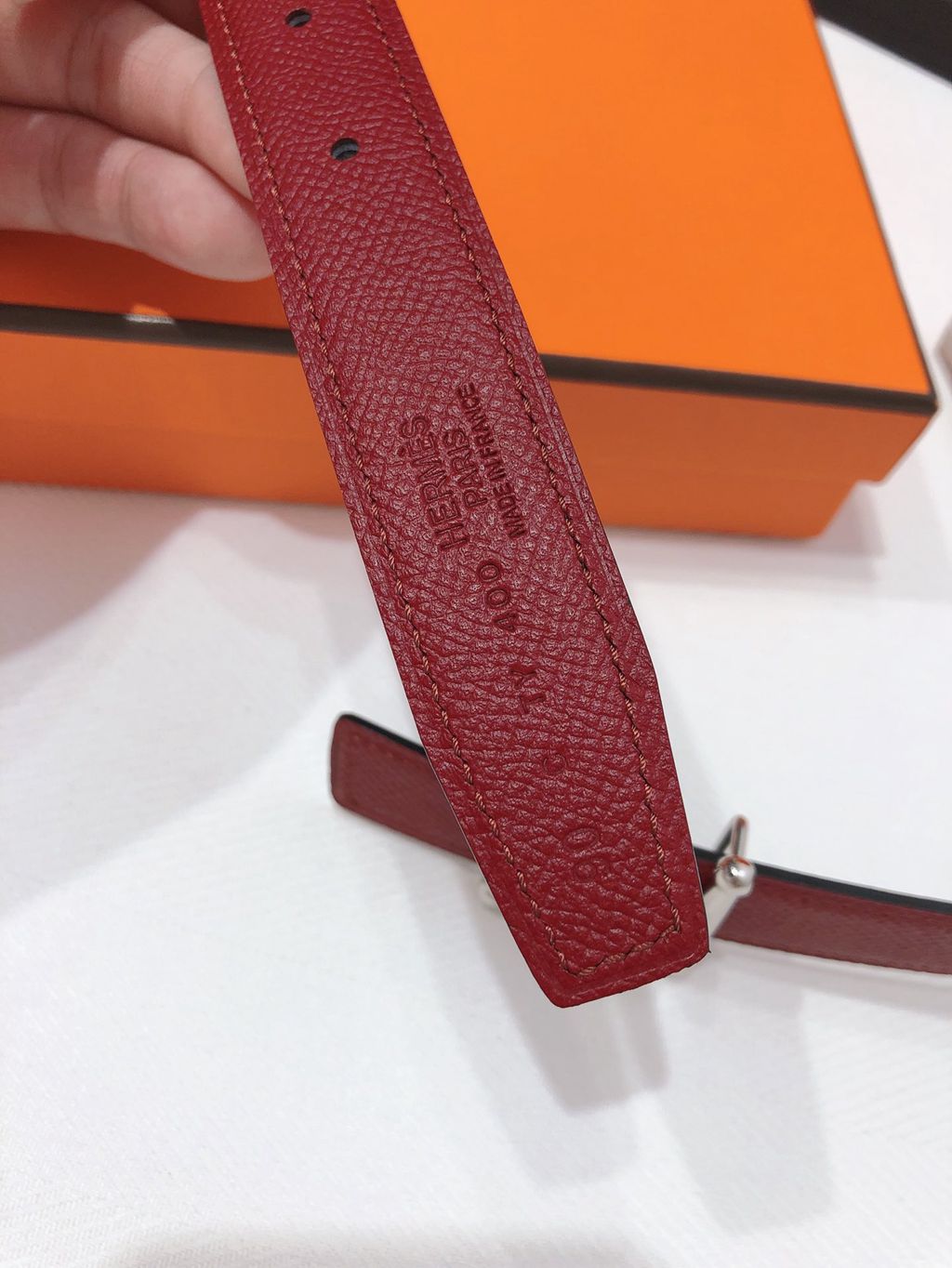 H**mes belts 24mm